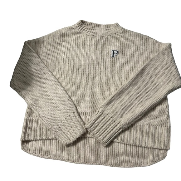 Pink! by‎ Victoria’s secret chunky knit sweater small - Picture 1 of 6